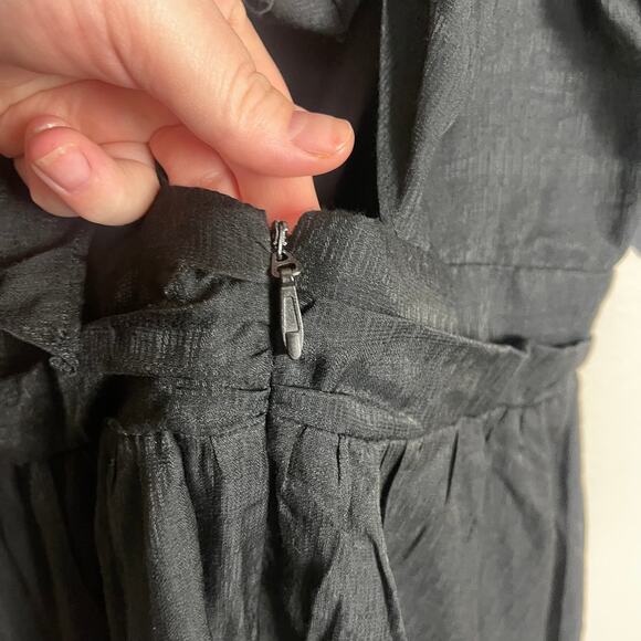 CITY CHIC Trendy Plus Size Black Mini Flirt Off Shoulder Dress Size 12 - Picture 7 of 13